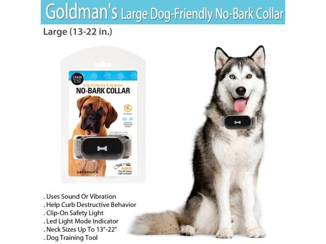 Goldman's Large Dog-Friendly No-Bark Collar - Large (13-22 in.)