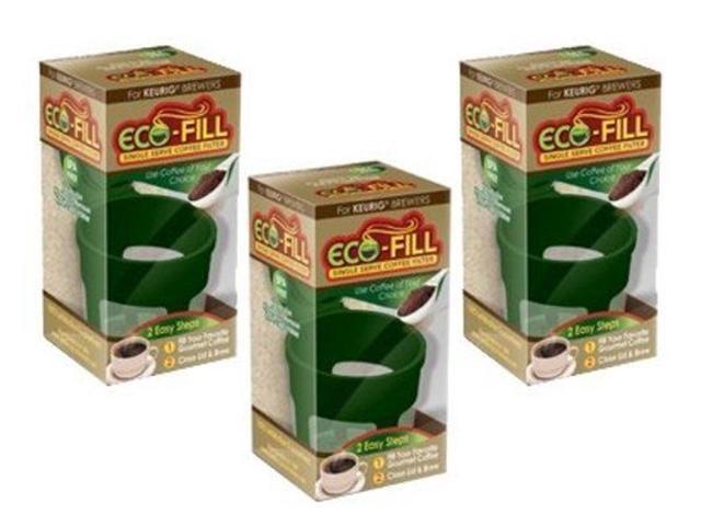 Eco-Fill 3-Pack Reusable Coffee Filters - Brew Deliciously, Waste Less