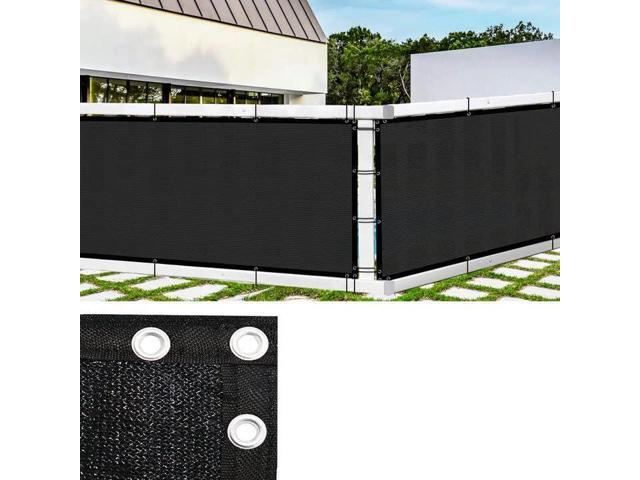 Ideaworks Deck & Fence Privacy Screen- Black