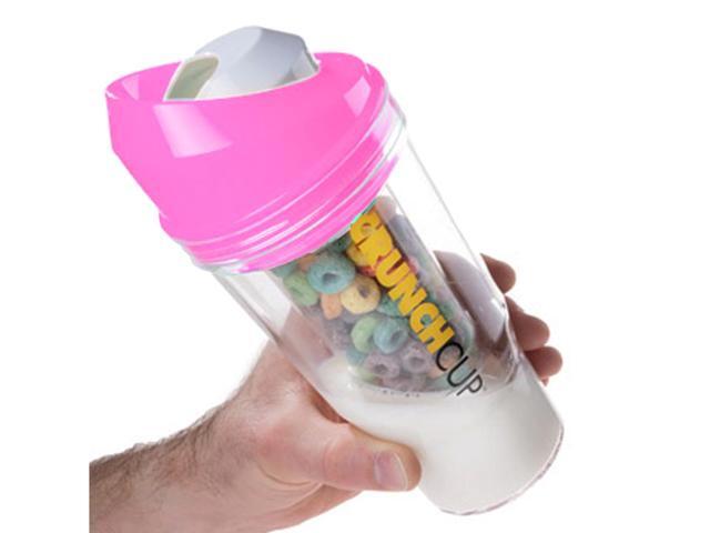 The CrunchCup - A Portable Cereal Cup - Pink