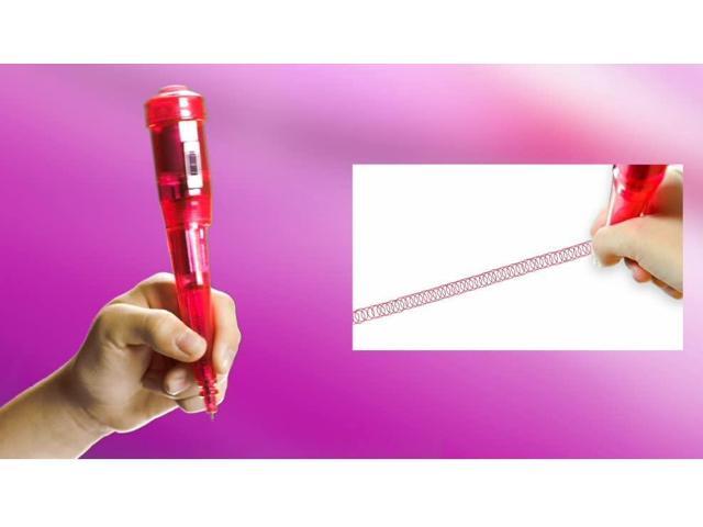 Dizzy Gels: Battery Operated Fun Vibrating Gel Pens with 8 bonus refills