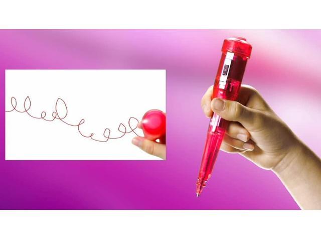 Dizzy Gels: Battery Operated Fun Vibrating Gel Pens with 8 bonus refills