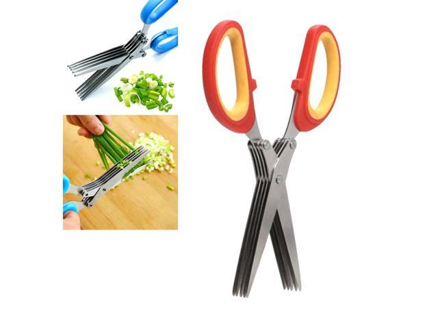 Multi-Functional 5-Blade Cutter and Shredding Scissors by Handy Helpers