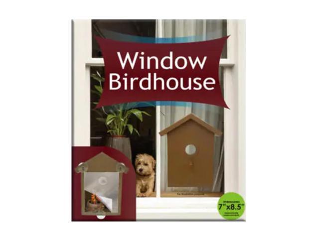 Window Birdhouse -See Through Spy One Way Mirrored Bird House