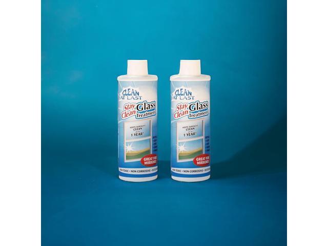 Clean At Last Glass Treatment, 2- 8 oz. bottles