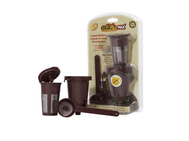 Eco-Fill Max Reusable Coffee Filter (Brown) - Brew Sustainably