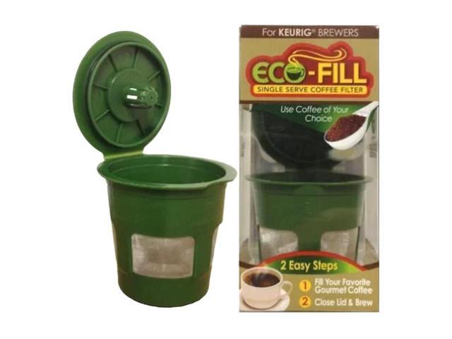 Perfect Pod Eco-Fill Refillable Capsule for K-cup Brewers- 4 Pack