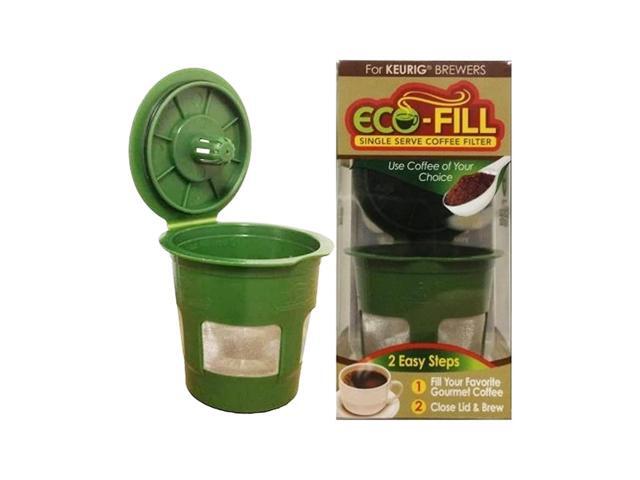 Perfect Pod Eco-Fill Refillable Capsule for K-cup Brewers - 2 Pack