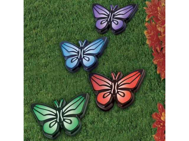 Butterfly Lights - All Weather Solar Butterfly Light - 4 Piece Set