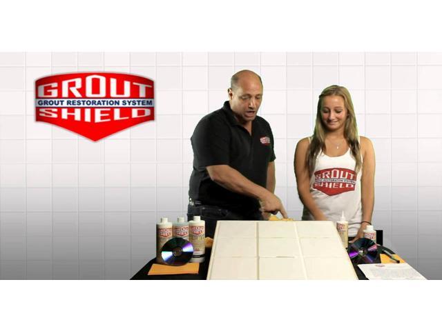 Grout Shield Grout Restoration System- (Ivory)