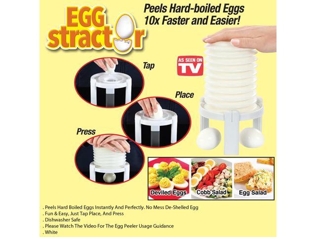 Eggstractor Egg Peeler - The Quick Way to Peel Hard-Boiled Eggs