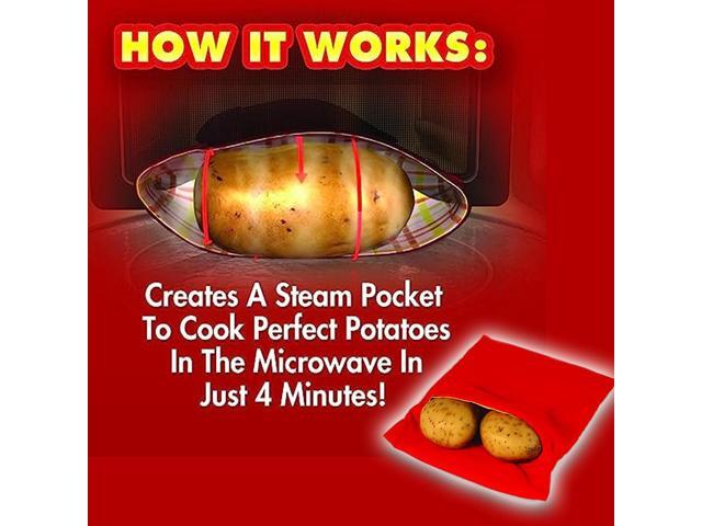 Potato Express: The Ultimate Microwave Cooker for Potatoes and Veggies