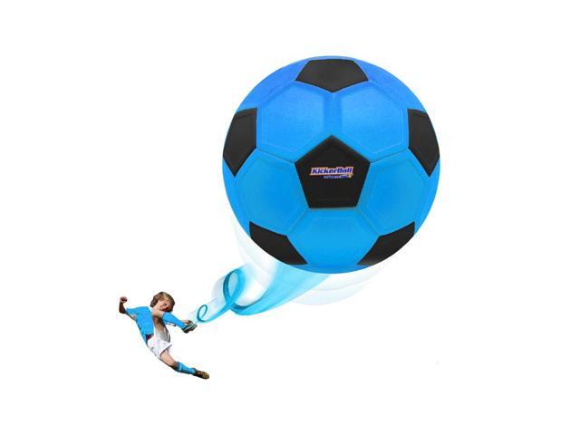 KickerBall by Swerve Sports Curve & Trick Soccer Ball Electric Blue