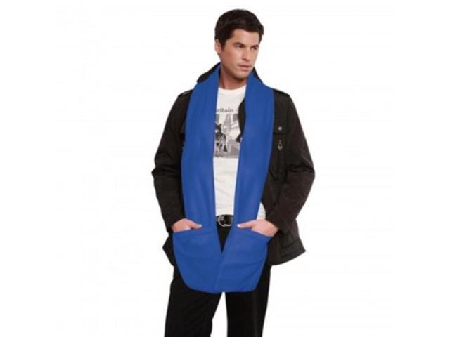 Thermal Scarf with Heat Packs- Unisex- Blue