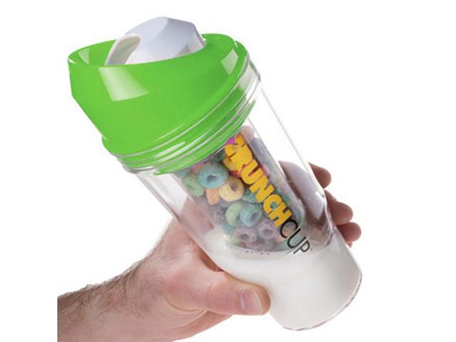 The CrunchCup XL - A Portable Cereal Cup - Green