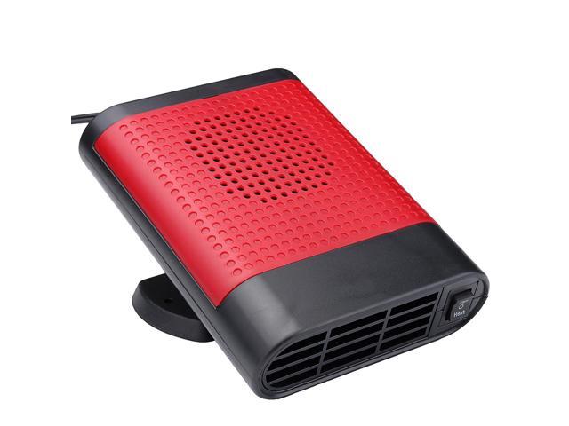 ShowtimeAuto 12V Portable Auto Heater Fan - Red