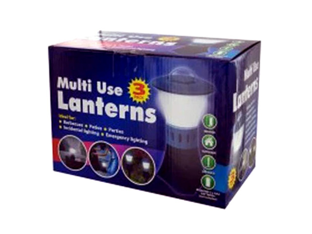 Multi Use Lanterns - 3 Pack