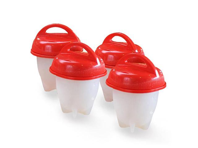 Silicone Egg Boiler by TV Time Direct - 4-Pack for Effortless Egg Cooking
