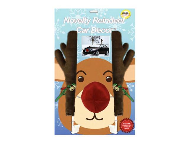 Novelty Reindeer Car Decorating Kit Festive Holiday Fun