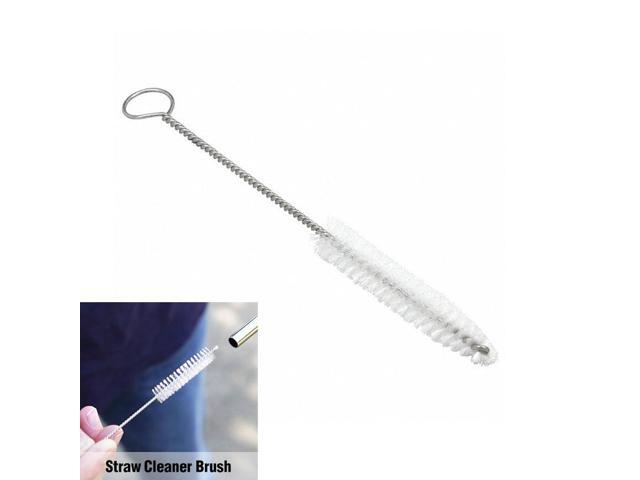 Durable Straw Cleaning Brush - Perfect for Metal, Silicone, and Glass Straws