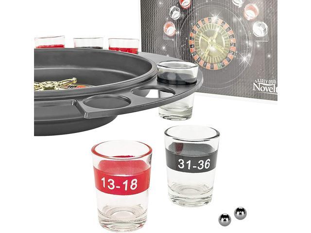 Roulette O - 6 Glass Drinking Shot Game