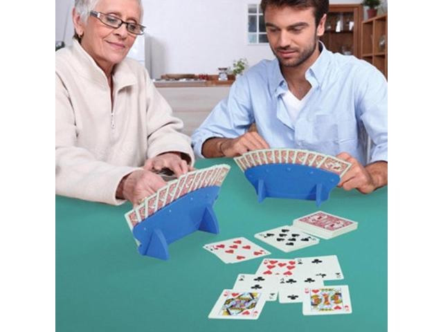 Playing Card Holders, Set of 2