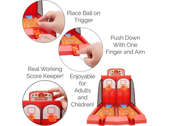 Basketball Shootout - 2 Player Desktop Basketball Travel Game