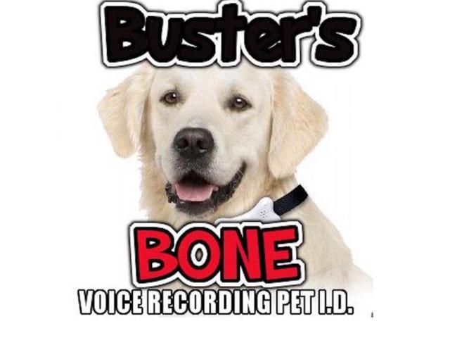 Buster's Bone Voice Recording Pet I. D.