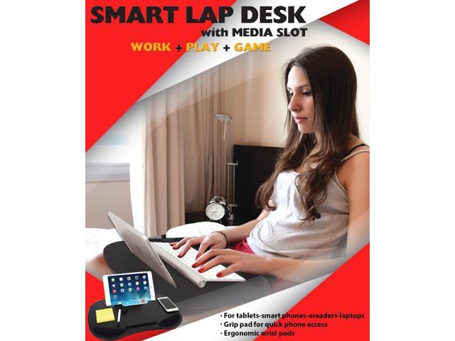 Smart Lap Desk with Media Slot (Pink)