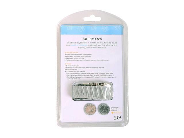 Goldman's Large Dog-Friendly No-Bark Collar - Large (13-22 in.)