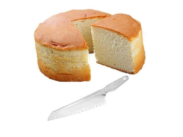 11.75' Plastic Cake Knife - Perfect for Slicing Cakes and Pastries