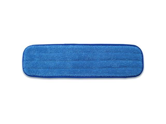 36' Blue Wet Pad Microfiber Replacement Mop Pad Refill Commercial Cleaning