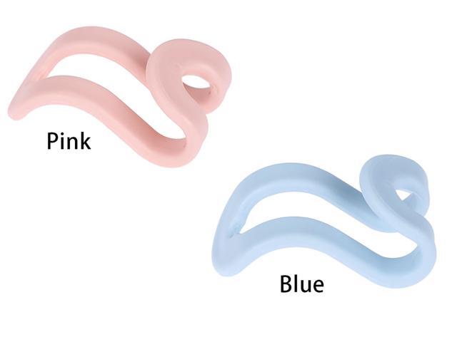 Hanger Hooks- Easy Hook Closet Organizer - Blue - 5 Pack