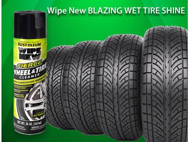 Wipe New FIERCE Wheel & Tire Cleaner, 20 ounces