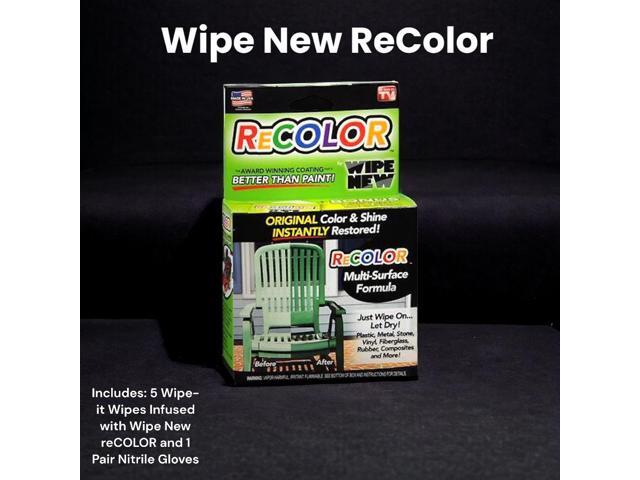 Wipe New Recolor Furniture Restorer Wipe-On Applicator