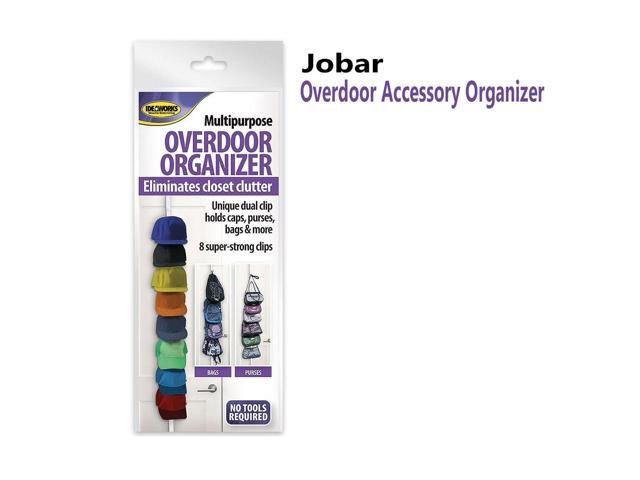Ideaworks Multipurpose Overdoor Organizer White JB6271