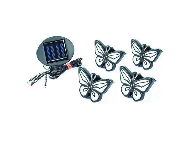 Butterfly Lights - All Weather Solar Butterfly Light - 4 Piece Set