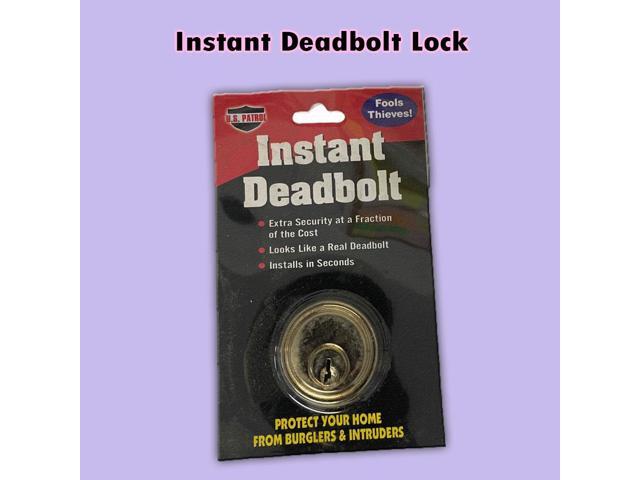 Instant Deadbolt Lock: The Ultimate Security Decoy