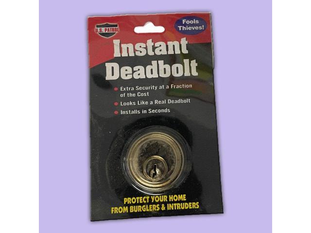 Instant Deadbolt Lock: The Ultimate Security Decoy