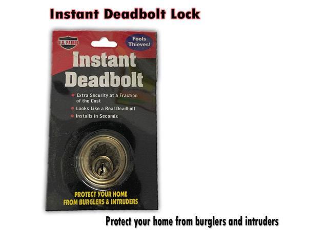 Instant Deadbolt Lock: The Ultimate Security Decoy