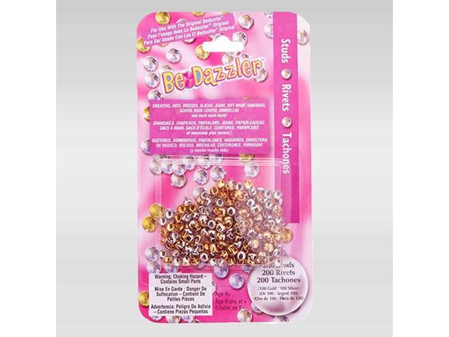 Bedazzler Stud Refill Pack 200 Gold & Silver Pieces