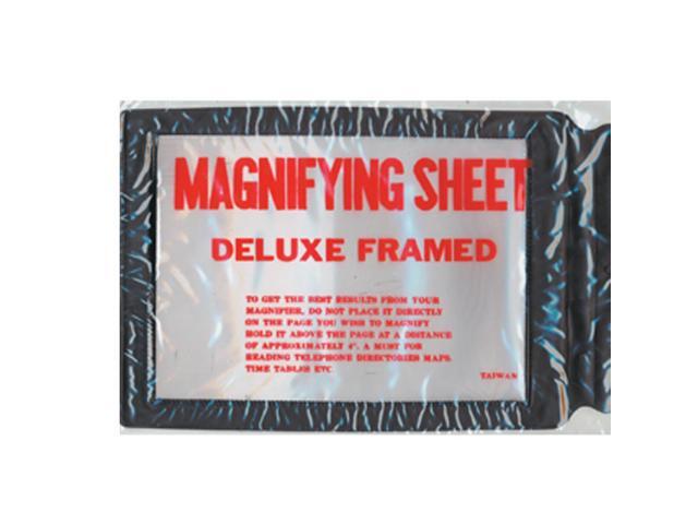 Complete Medical Magnifier Full Page Reading Fresnel with Border, 0.1 Pound