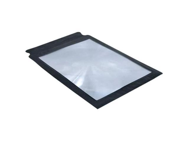Complete Medical Magnifier Full Page Reading Fresnel with Border, 0.1 Pound