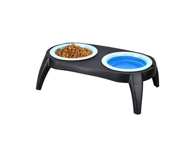 Travel-Friendly Collapsible Pet Feeder - Perfect for Pets on the Move