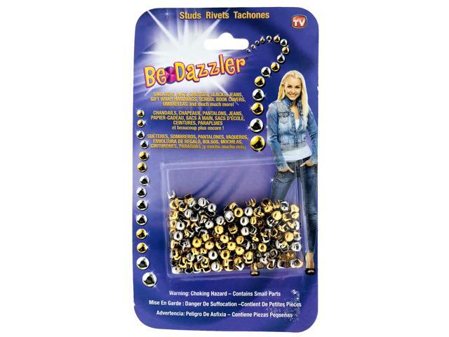 Be-Dazzler Gold and Silver Studs Refill 300 Pieces