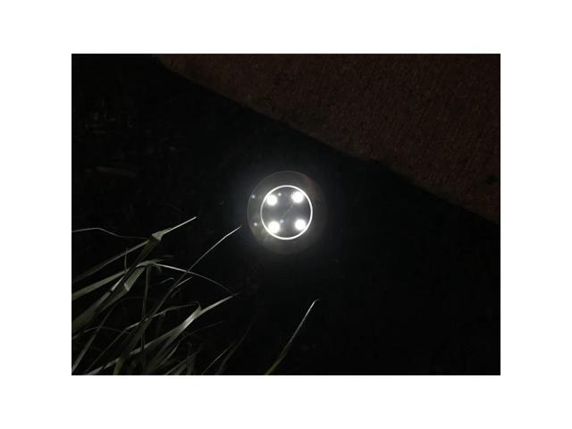 Radiant Pathways Wireless Solar-Powered Pathway Lights Set of 4