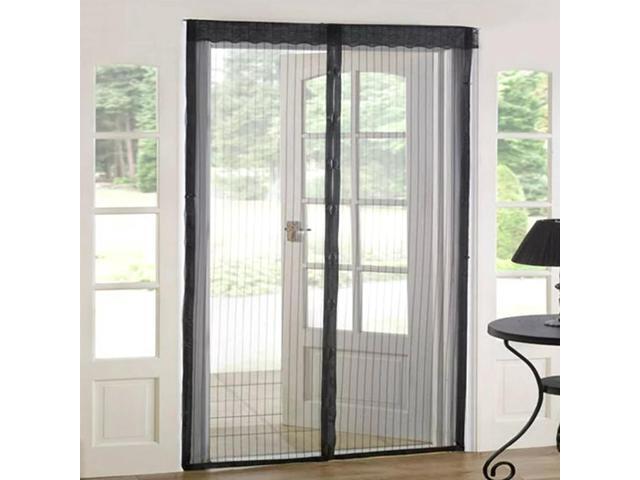 Magnet Mesh Door for Single, Sliding, and French Doors