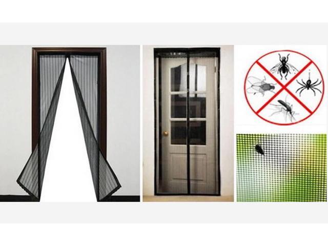 Magnet Mesh Door for Single, Sliding, and French Doors
