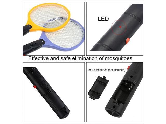 Handheld Mosquito Zapper Racket in Various Colors