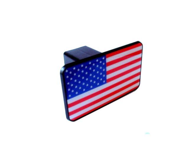 Truck Tails - Trailer Hitch Receiver Cover - USA Flag